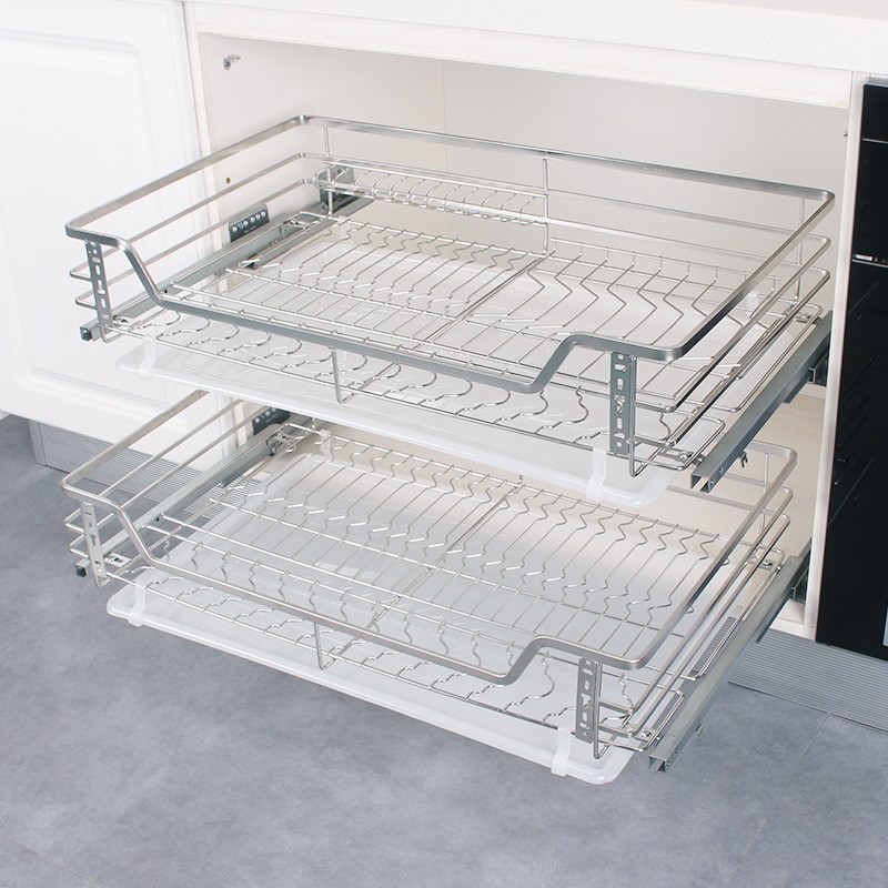 Wire Basket Drawer Slide