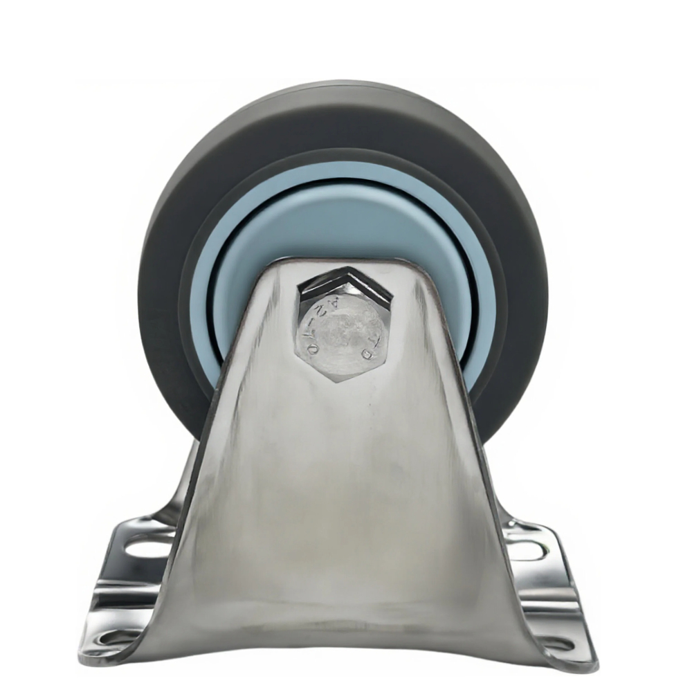 3-inch TPR Medium Duty Fixed Caster
